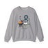 Grateful Dead - Grillin' Jerry | Life is dead. Crewneck Sweatshirt - StealieShop